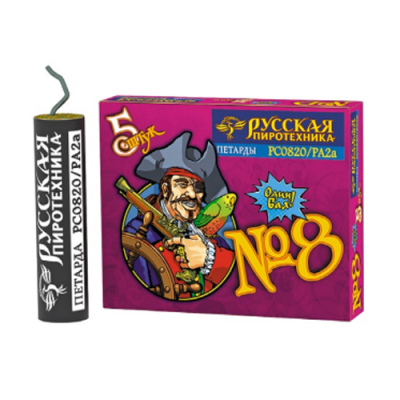 Петарда фитильная № 8 Петарды купить в Волгограде | volgograd.salutsklad.ru